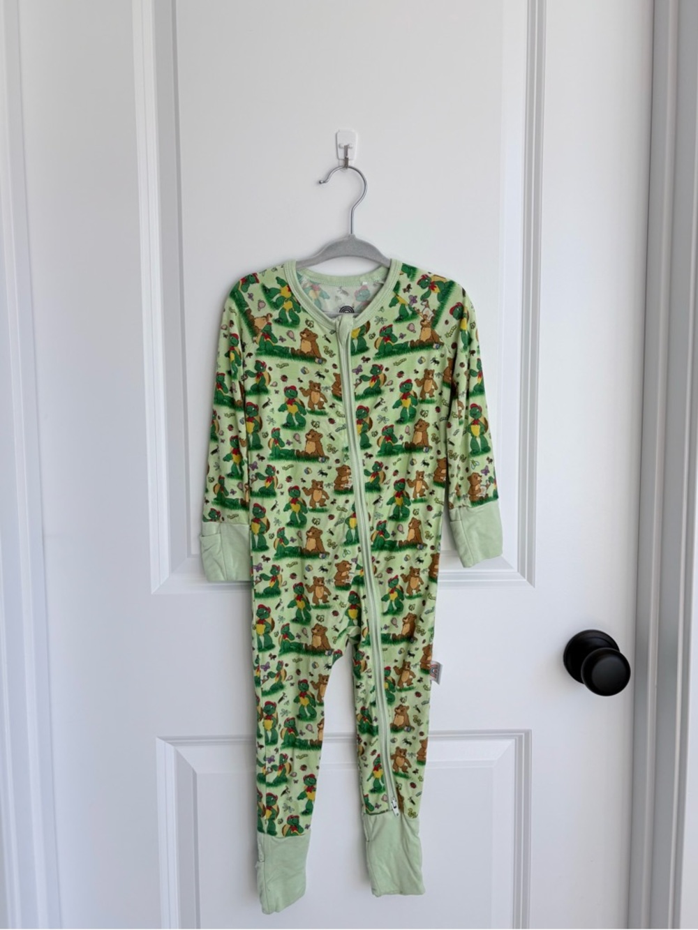 🐢Bamboo Bliss Franklin Turtle x Little Bear Bamboo Convertible Footie